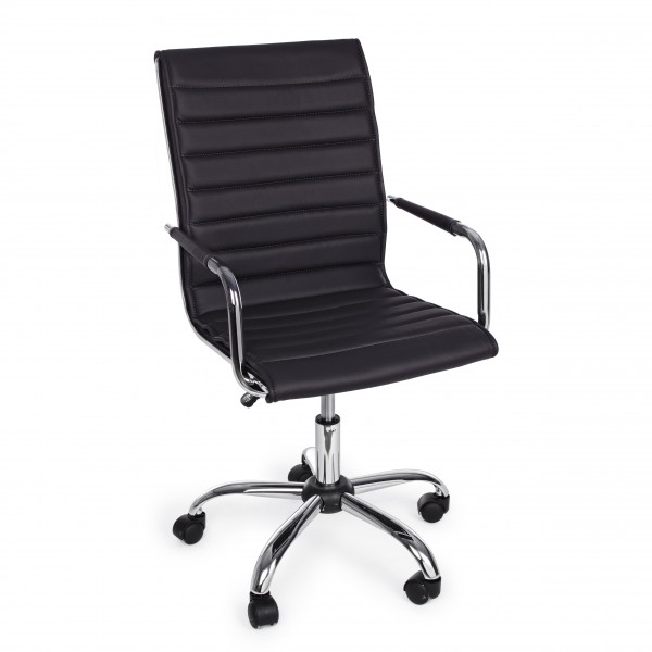 poltrona ufficio ergonomica con braccioli