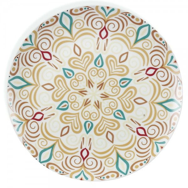 Piatto piano Set Piatti 18 Pz da Tavola SHARM in Porcellana - Villa D'Este