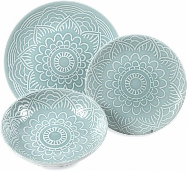 set piatti 12 pz modello Luxor Villa D'Este