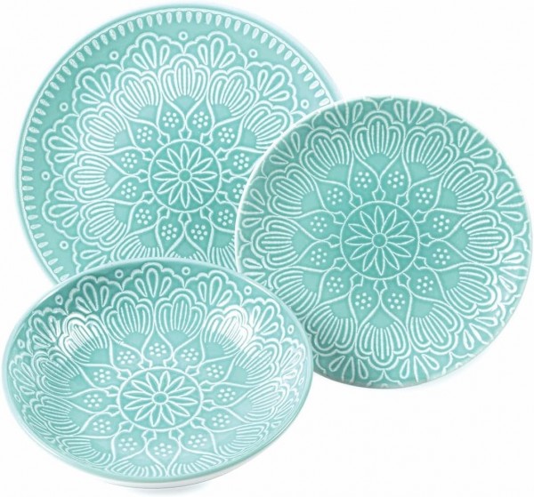 set piatti 12 pz modello Luxor Villa D'Este