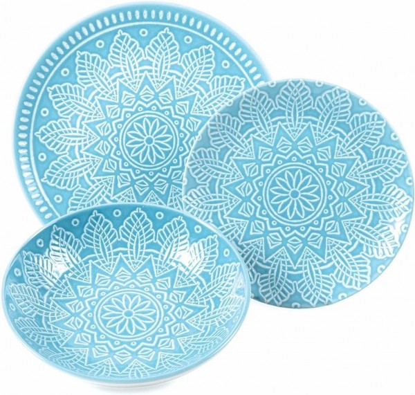 set piatti 12 pz modello Luxor Villa D'Este