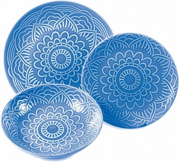 set piatti 12 pz modello Luxor Villa D'Este