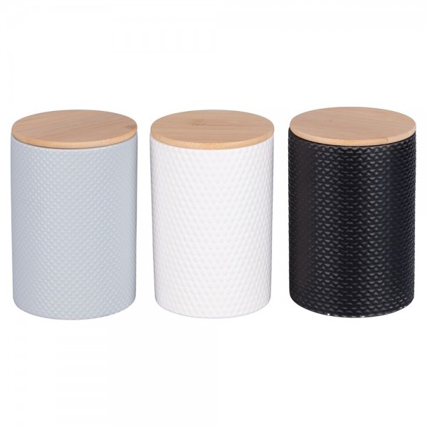 set barattoli da cucina in gres modello Circle Villa D'Este