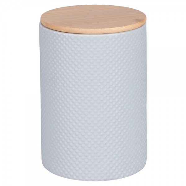 barattolo spezie da cucina in gres grigio modello Circle Villa D'Este