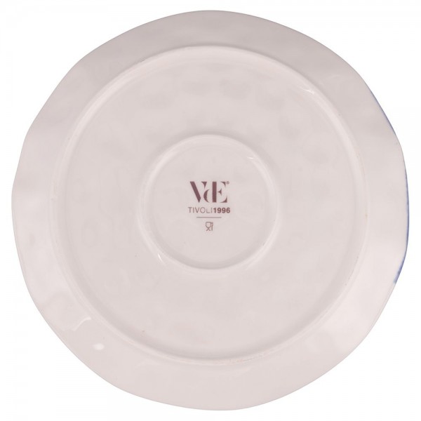 Vista da dietro Set Piatti 18 Pz da Tavola PENINSULA in Ceramica - Villa D'Este