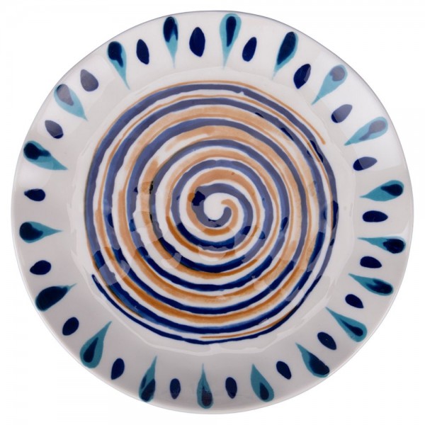 Seconda colorazione Set Piatti 18 Pz da Tavola SAHARA in Ceramica - Villa D'Este