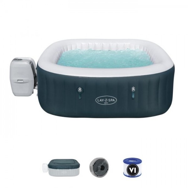 Idromassaggio Gonfiabile Lay-Z-pa Palm Spring AirJet modello Bestway Totò Piccinni