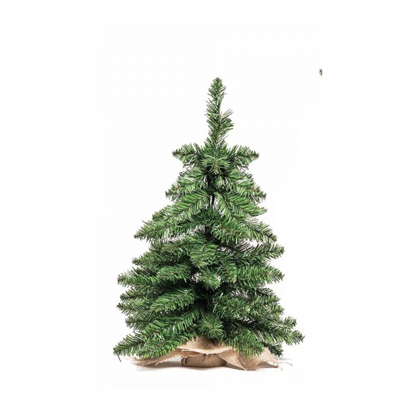 Albero Alberetto di Natale pino piccolo artificiale realistico verde basso pinetto 60 cm Timmy Xone