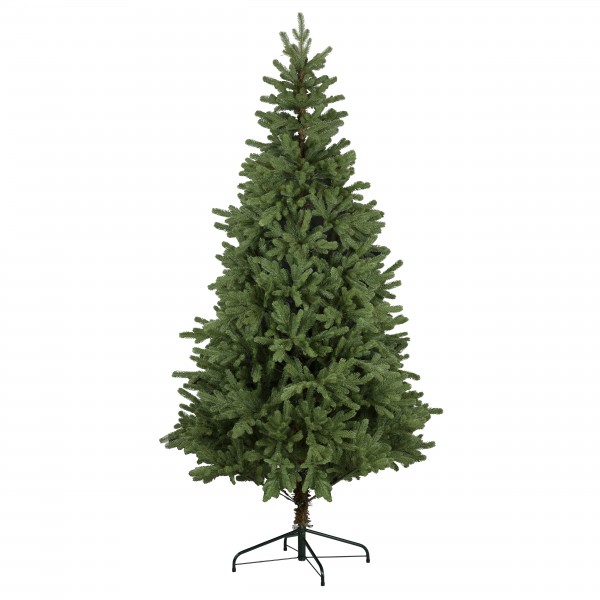 Albero di Natale Artificiale ANDERMATT, Folto, Realistico, Apertura Rami a Ombrello, Veloce Montaggio, PE Real Touch