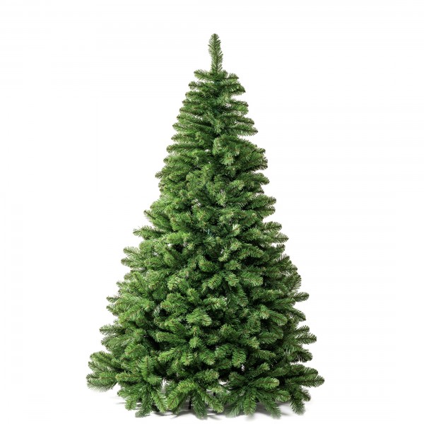 Albero di Natale artificiale realistico molto folto verde Roccaraso Totò Piccinni