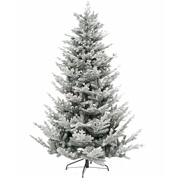 Albero di Natale Innevato 240 cm Realistico - Nikolai