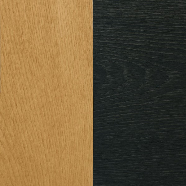 Specifica colore Base lavabo in legno colore "Rovere Artisan/Nero Chalet" modello Nexus Totò Piccinni