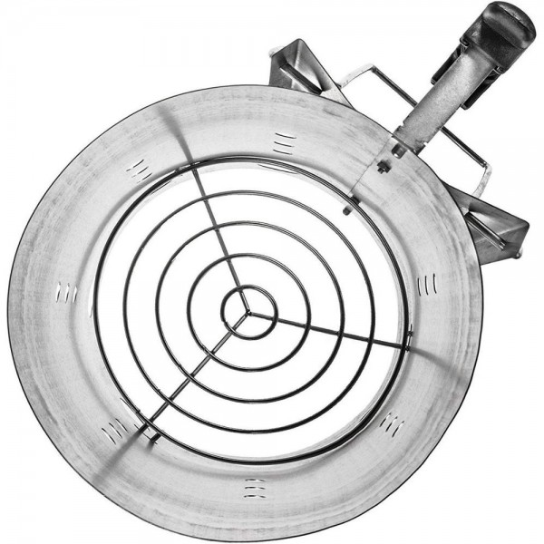 CIMINIERA ACCENSIONE CARBONELLA PER BARBECUE IN ACCIAIO LANDMANN PRODOT.  TEDESCO
