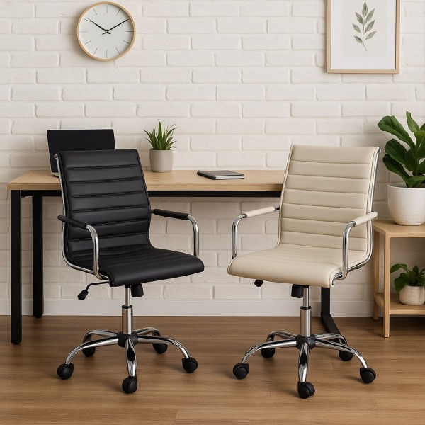 poltrone da ufficio moderne ergonomiche con braccioli