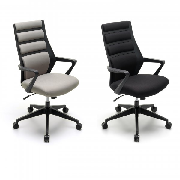 sedia da ufficio ergonomica altezza regolabile 2 colori