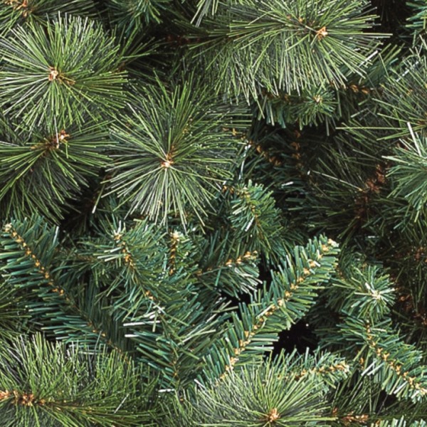 Ramo e foglie verdi in pp e pvc di un albero artificiale di Natale foltissimmo Madison Xone