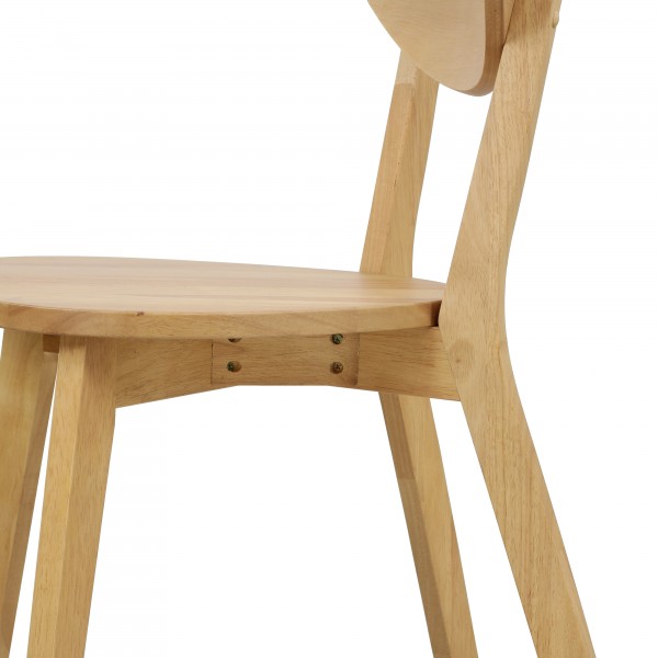 sedia salotto in legno dettaglio seduta 