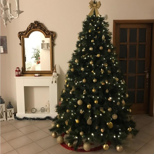 Albero di Natale finto WELLINGTON, sacco di iuta, 90cm Ø65cm - Alberi  artificiali