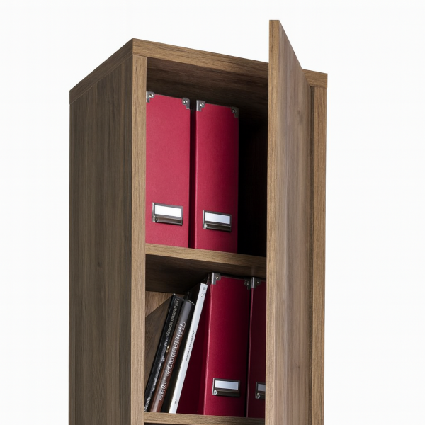 Dettaglio mobile colona 2 ante noce brera modello Bali Totò Piccinni