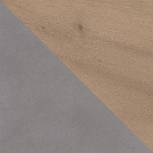 Specifica colore Letto in legno colore "Rovere Artisan/Cemento" modello Sylva Totò Piccinni