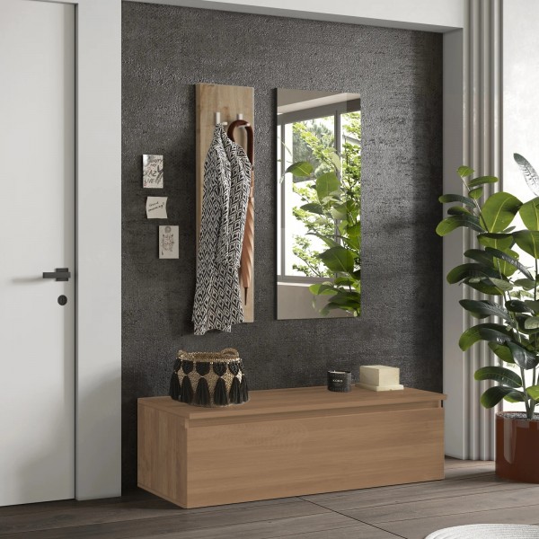 Mobile ingresso 138x165h in legno modello modula totò piccinni