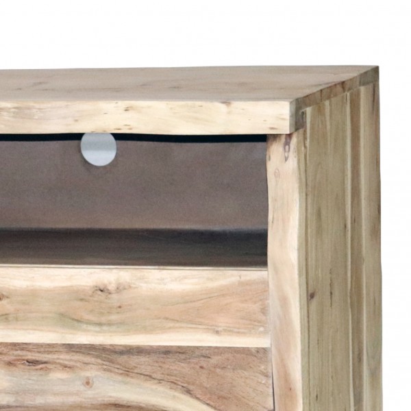 Dettaglio Mobile Porta tv in legno D'Acacia con 2 cassetti modello Savana Totò Piccinni