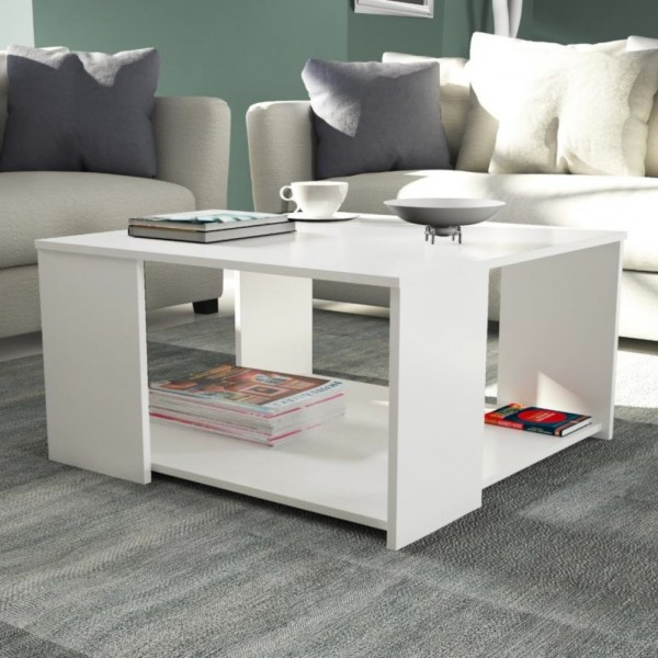 Tavolino da salotto in legno colore Bianco modello Play Totò Piccinni