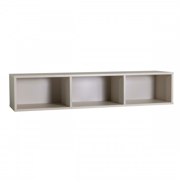 Vista diagonale Pensile in legno Cashmere 3 vani modello Mandala Totò Piccinni