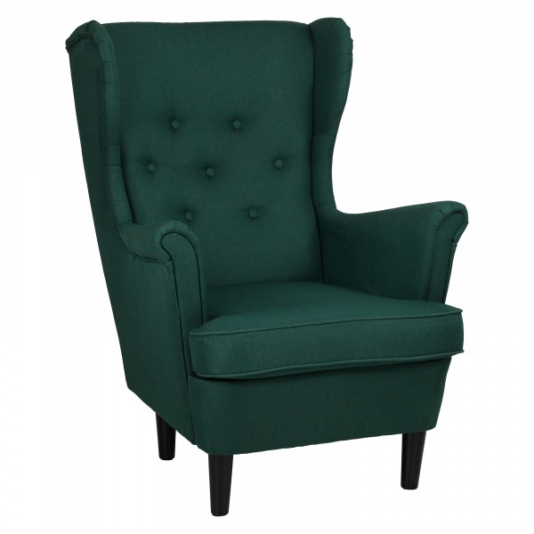design tipo ikea poltrona strandmon Djuparp verde scuro - Lilibet Totò Piccinni