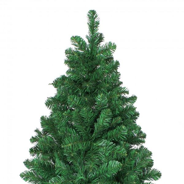 dettaglio punta albero di natale noel Totò Piccinni in colorazione verde classico