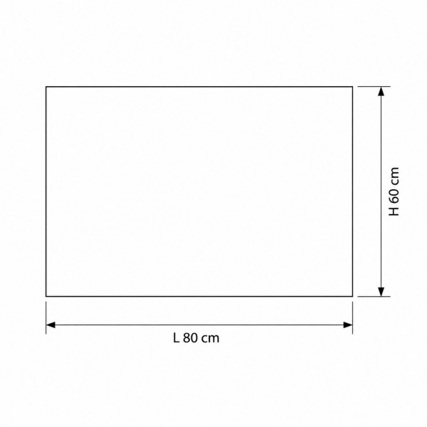 Specifica dimensioni Specchio Rettangolare da parete colore "cashmere lucido" modello Zenit Totò Piccinni