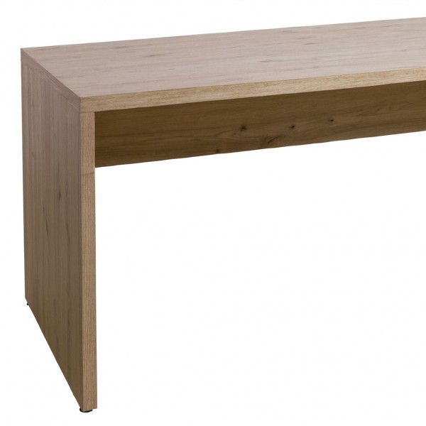Dettaglio Scrivania da ufficio in legno colore Rovere Artisan modello Alba Totò Piccinni
