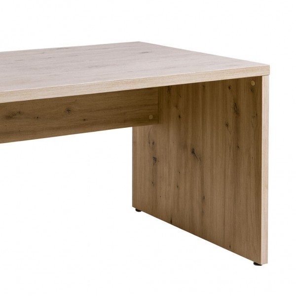 Dettaglio Scrivania da ufficio in legno colore Rovere Artisan modello Alba Totò Piccinni