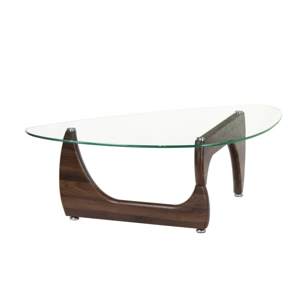 Tavolino da Salotto STELVIO piano in vetro temperato design