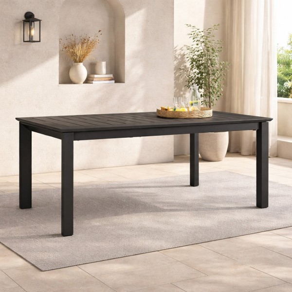 Tavolo allungabili 160/240 in alluminio da esterno modello Linosa Totò Piccinni