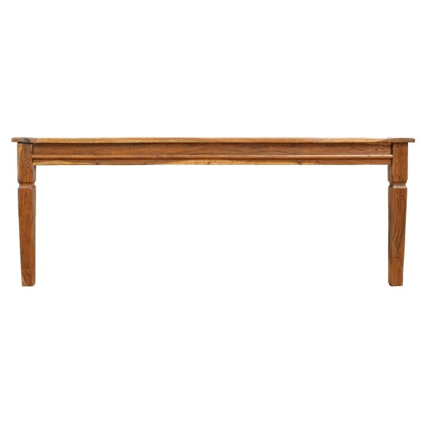 Tavolo allungabile chiuso in legno massello di acacia indiana stile rustico campagnolo Chateaux Bizzotto