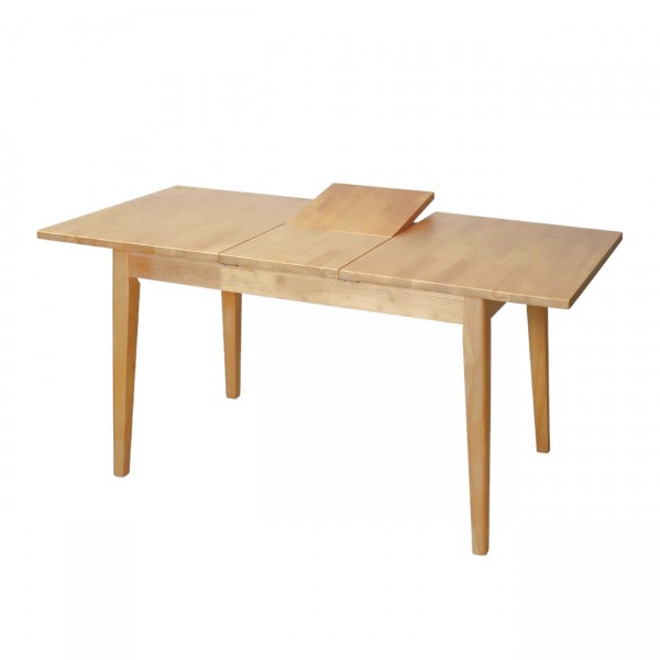 Tavolo in legno massello allungabile 120/155 modello Modula Totò Piccinni
