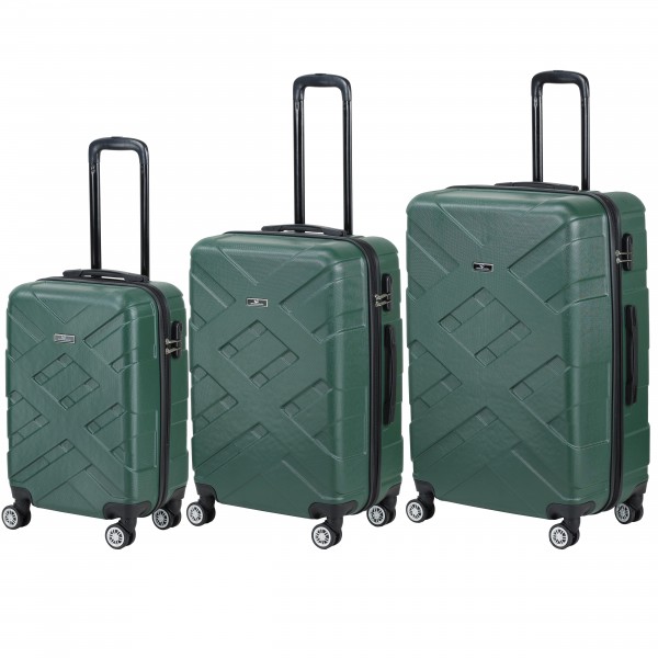 Set Valigie CROSS Trolley con guscio rigido di ottima qualità con