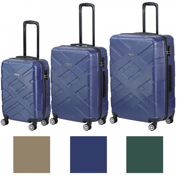 Set Da 3 Custodie Rigide Per Occhiali Da Sole E Vista - Leggere In PU - Nero, Marrone, Caffè + 3 Panni In Microfibra
