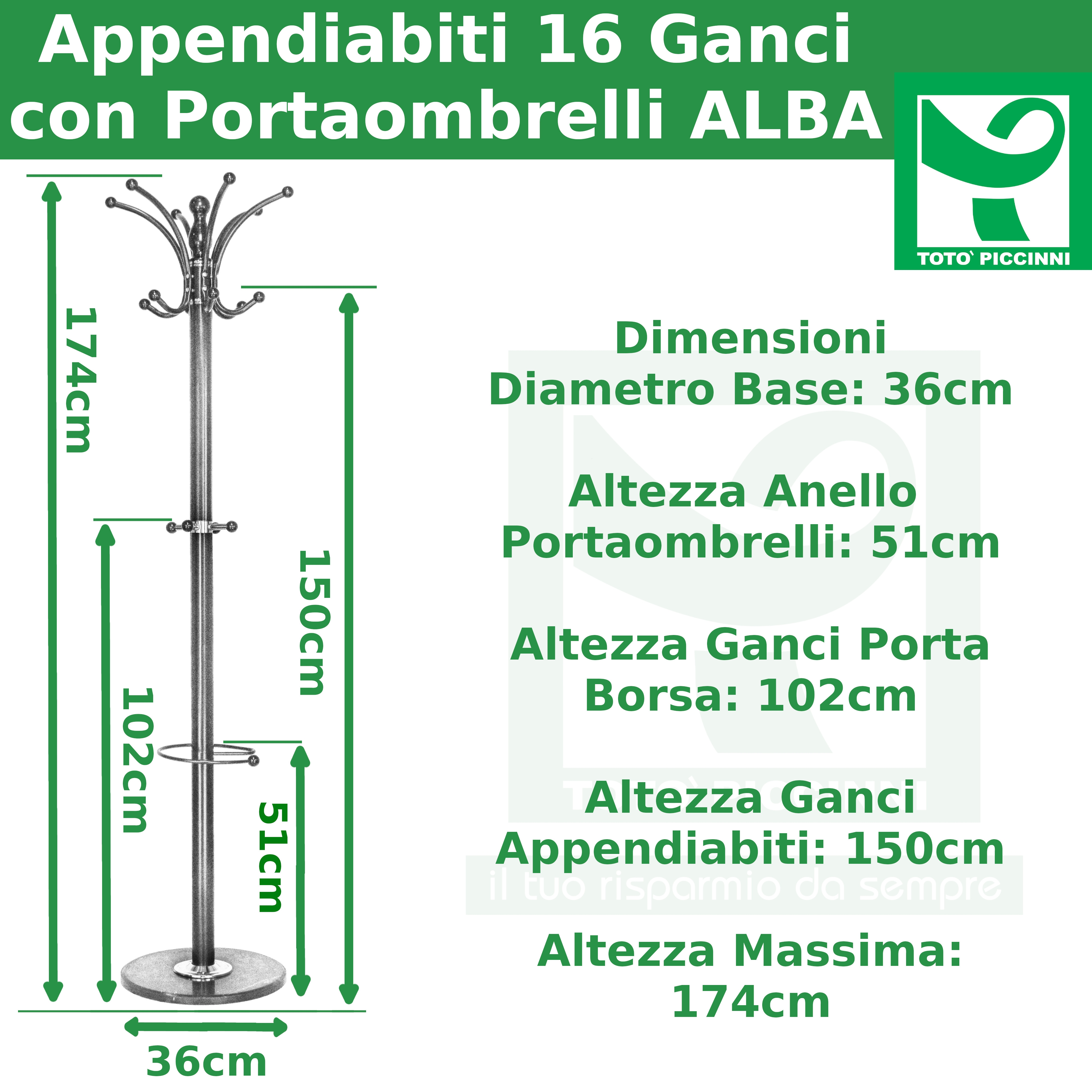 B.D - Manico Bastone Appendiabiti 77cm Allungabile Fino A 130cm - ePrice